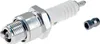A spark plug and a small metal adapter are shown against a white background. Produktbild-Vorschau