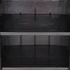 vidaXL Zahradní skříň černá 65x45x172 cm PP ratan Náhled obrázku produktu 4