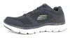 A side view of a dark gray Skechers Flex Advantage 4.0 sneaker against a white background. Náhled obrázku produktu