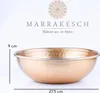 Bandeja vintage para servir, marca Engla, color dorado, 27 Vista previa de la imagen del producto 2