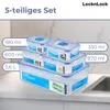 Lock&Lock Eco Set 833O5, 5 pezzi rettangolari Anteprima dell’immagine prodotto 3