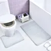 OKWISH 3 Stück Badteppich Badematten Set Waschbar Produktbild-Vorschau 7