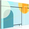 Italienischer Leinwand Leinwandbild - Arranged Ocean (1 Produktbild-Vorschau 1