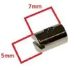 Bowdenzug Schraubnippel Klemmnippel 5x7 mm Produktbild-Vorschau 2