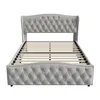 INONEFT Polsterbett 140x190cm, Boxspringbett, Bettgestell Produktbild-Vorschau 9