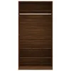 vidaXL Armadio marrone effetto rovere 100x50x200 cm Anteprima dell’immagine prodotto 13