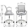 Bürostuhl, Drehstuhl, ergonomisch, für Schreibtische, Produktbild-Vorschau 4