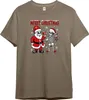 PAULGOS Herren T-Shirt "Skelett mit Weihnachtsmann" Produktbild-Vorschau 1