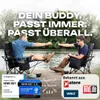 Faltbuddy Campingstuhl Faltbar 180 kg 2in1 mit Produktbild-Vorschau 3