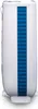 A side view of a white dehumidifier with a blue accent strip. Produktbild-Vorschau