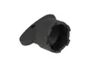 A dark gray plastic tool with a handle and a socket end, isolated on a white background. Produktbild-Vorschau