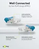 Goobay 93709 cavo di rete 10 m Cat6a S/FTP (S-STP) Anteprima dell’immagine prodotto 3