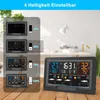 Wlan Wetterstation Funk mit Außensensor, Wifi Produktbild-Vorschau 6