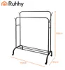 Kleiderständer mit Haken und Ablage 150 × 110 × 57 cm Produktbild-Vorschau 6