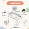 Baignoire pliable pour bébé avec support métallique, Voir les images du produit 4