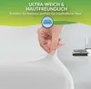 sada 2 žerzejových prostěradel bílých 180x200 cm - 200x200 Náhled obrázku produktu 3