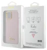 Guess Silicone Script Metal Logo & Frame Puzdro Pre Iphone Náhľad obrázku produktu 7