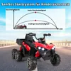 COSTWAY 12V quad elettrico per bambini con vano Anteprima dell’immagine prodotto 4