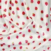 Musselin Double Gauze bedruckt mit Erdbeeren Produktbild-Vorschau 3