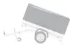 Rahmenabdeckung H-800 UNITRAILER Plane für Anhänger grau Produktbild-Vorschau 5