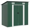 vidaXL Abri de jardin Vert Métal Voir les images du produit 8