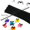 Schwarz Pfeifenreiniger 6mm, 100 Stš¹ck Pfeifenputzer zum Produktbild-Vorschau 2