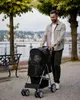 HiPet Faltbarer Hundebuggy Schwarz – Haustier Kinderwagen Produktbild-Vorschau 8