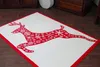 Teppich XMAS - F790 Creme/rot Weiß 133x190 cm Produktbild-Vorschau 3