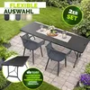 Lot de 2 chaises de jardin tillvex® résistantes aux Voir les images du produit 3