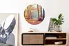MuchoWow® Rundes Wandbild - Runde Bilder Wald - Herbst - Produktbild-Vorschau 2