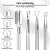 AdroitGoods 3 Stück Nagelhautknipser Set - Silber - Produktbild-Vorschau 4