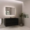 LOMAZOO Badezimmermöbel - Matt Schwarz - Badmöbel - 100 cm Produktbild-Vorschau 9