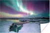 MuchoWow® Poster Nordlichter - Eis - Schnee 120x80 cm - Produktbild-Vorschau 2