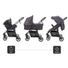 BabyGo Kombikinderwagen Style 3in1 schwarz Produktbild-Vorschau 5