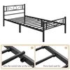 Yaheetech Bettrahmen Metallbett für 90 x 200 cm Matratze Produktbild-Vorschau 8
