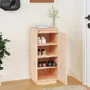 vidaXL Scarpiera 35x35x80 cm in legno di pino massiccio Anteprima dell’immagine prodotto 3