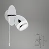 LED Spot Wandspot Badleuchte drehbar Zugschalter IP44 4W Produktbild-Vorschau 5