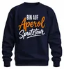 Aperol Spritz zomerfeest cocktail drank sweatshirt trui, Productafbeelding-voorbeeld 1