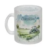 Grüner Traktor auf der Wiese Dorfkind Glas Tasse Produktbild-Vorschau 2