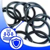 Dichtungsringe Set, O-Ring Sortiment 419-tlg,  NBR Ø3-50 Produktbild-Vorschau 6