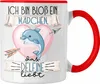Trendation - Delfine Tasse Geschenk Frauen Ich Bin Bloß Ein Produktbild-Vorschau 1