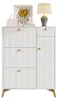 Armoire à chaussures avec 3 portes, 1 tiroir et 1 porte, Voir les images du produit 14