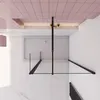 A modern bathroom with a walk-in shower. Produktbild-Vorschau