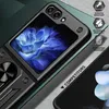 Hülle für Samsung Galaxy Z Flip 5 mit Ring Ständer Halter Produktbild-Vorschau 4