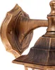 Antike Außenwandleuchte Gold IP44 New Haven Produktbild-Vorschau 7