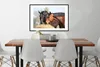 MuchoWow® MuchoWow® Gerahmtes Poster Pferde - Heu - Tiere Produktbild-Vorschau 3