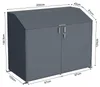Fahrradgarage Fahrradbox Metall Box 200x100x157 cm Produktbild-Vorschau 2