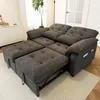 Divano letto Merax 3 in 1, divano letto a 2 posti con Anteprima dell’immagine prodotto 3