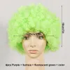 Lustige bunte Afro-Perücken, perfekt für Produktbild-Vorschau 4