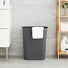 Rotho 3er-Set Wäschesammler 50 L Brisen - Wäschekorb 43,1 x Produktbild-Vorschau 3